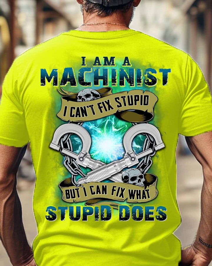 I am a Machinist-T-shirt-#M081223DOEST24BMACHZ4