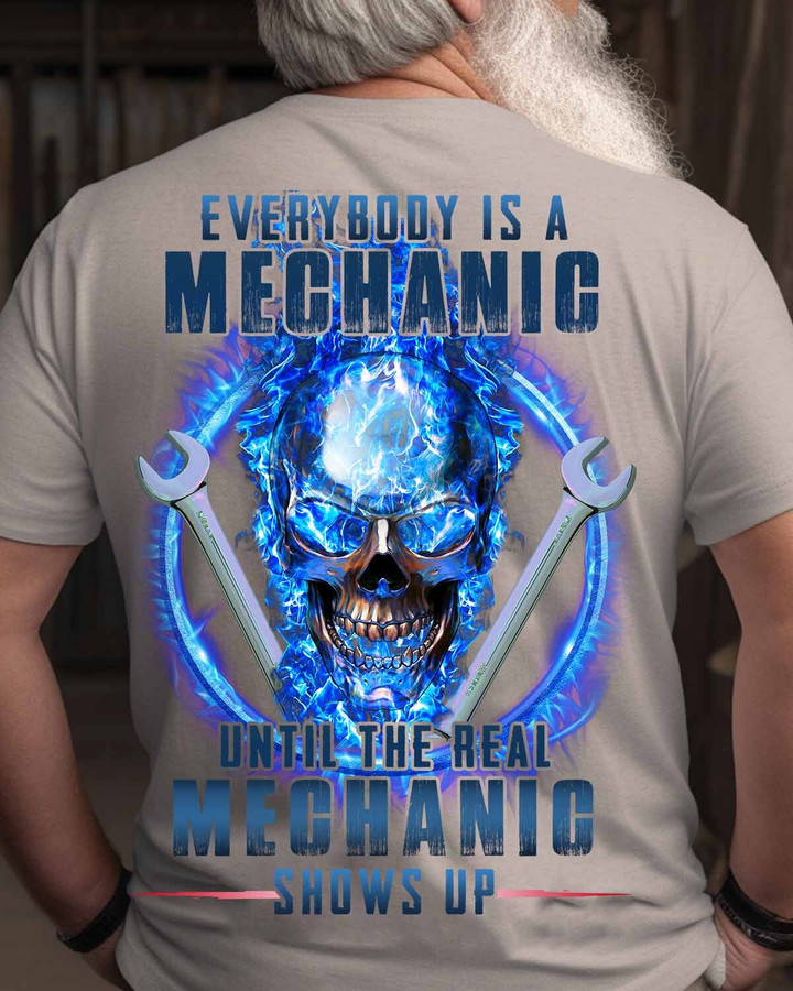 The Real Mechanic Shows Up-T-shirt -#M121223SHOWS11BMECHZ8