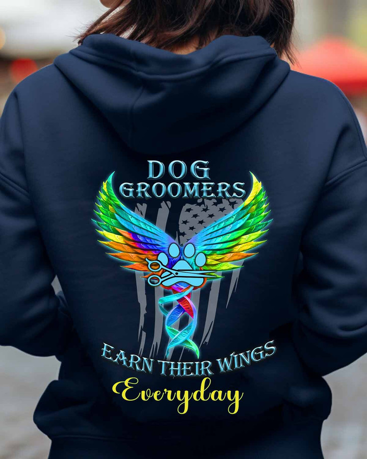 Dog Groomers Earn Their Wings Everyday-Hoodie-#F141223EARTH17BDOGRZ2