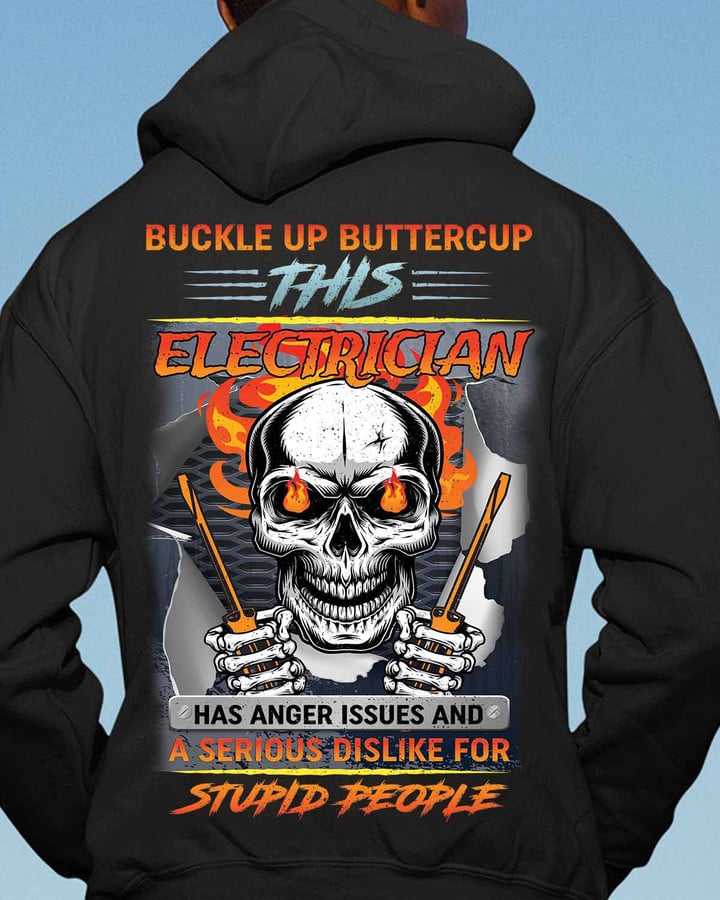 This Electrician has anger Issue-Hoodie-#M141223BUCUT10BELECZ6
