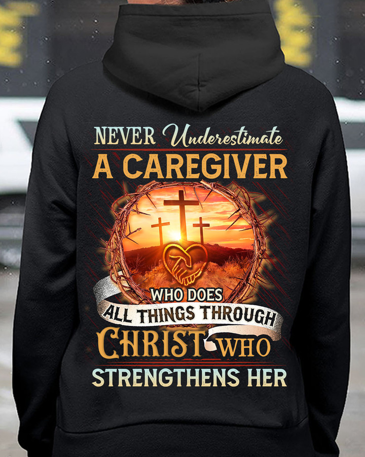 Never Underestimate a Caregiver-Hoodie-#F211223ALTHI15BCAREZ4