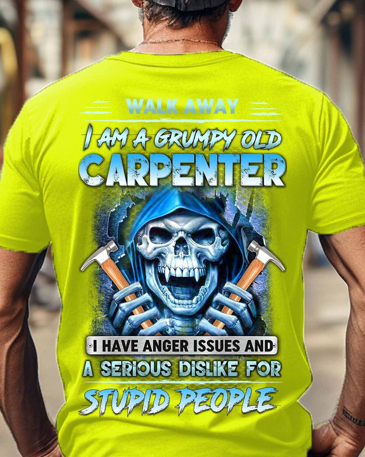 I am a grumpy old Carpenter-T-shirt -#M221223ANGIS8BCARPZ4