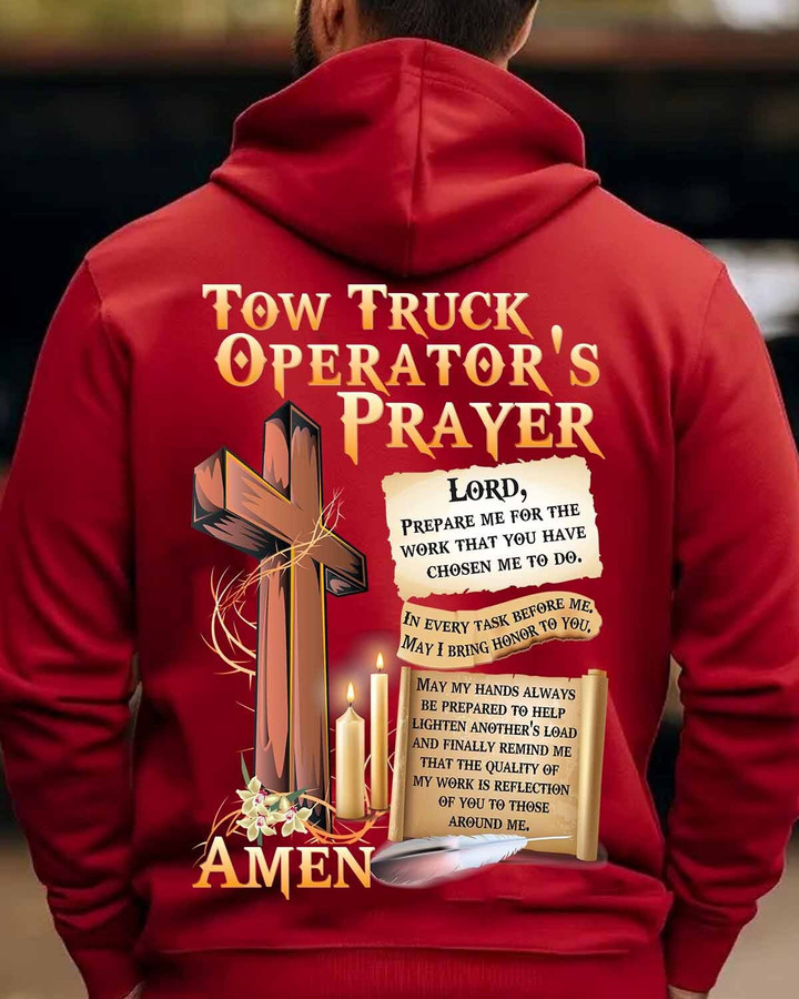 Awesome Tow Truck Operator's Prayer-Hoodie-#M020124EVTAS1BTTOZ4