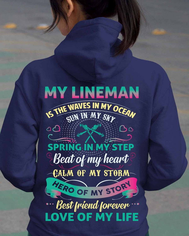 Awesome Lineman's Lady-Hoodie-#M060124SPRING2BLINEZ6