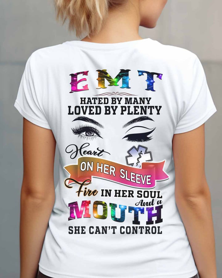 EMT hated By Many Loved By Plenty-T-shirt-#F130124BYPLE12BEMTZ2