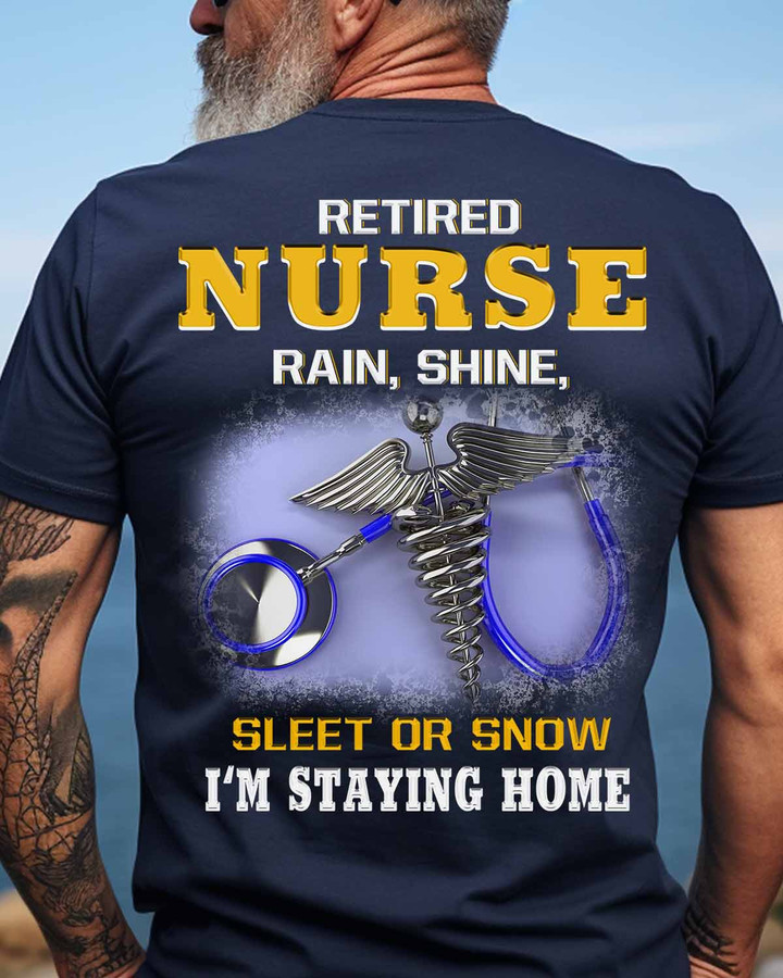 Retired Nurse-T-shirt-#F130124SLEET5BNURSZ4