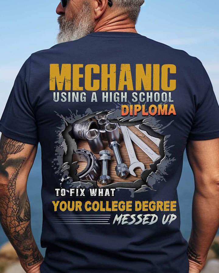 Awesome Mechanic-T-shirt-#M180124DIPLO5BMECHZ2