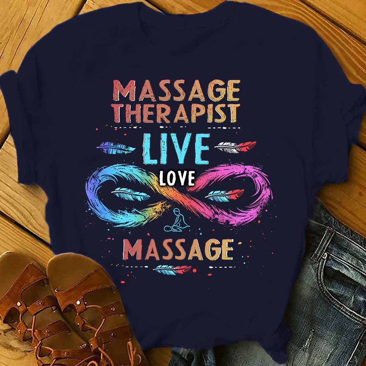 Awesome Massage Therapist live love-T-shirt-#F200124LIVLO24FMASSZ4