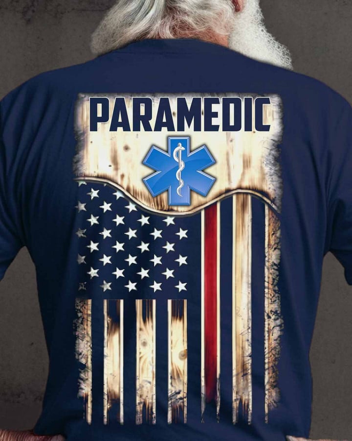 Proud Paramedic-T-shirt-#F130224USFLA104BPARMZ4