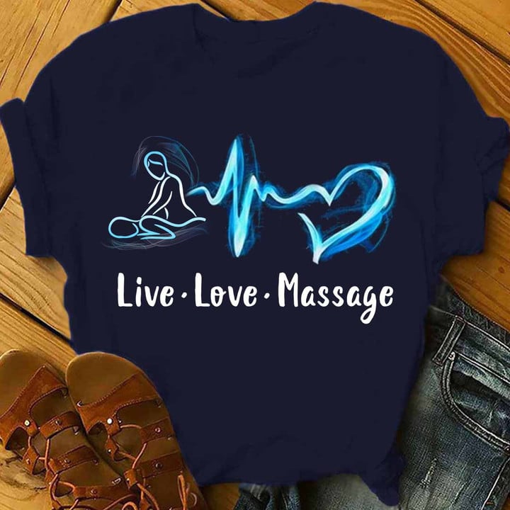 Awesome Massage Therapist-T-shirt-#F130224LIVLO25FMASSZ4