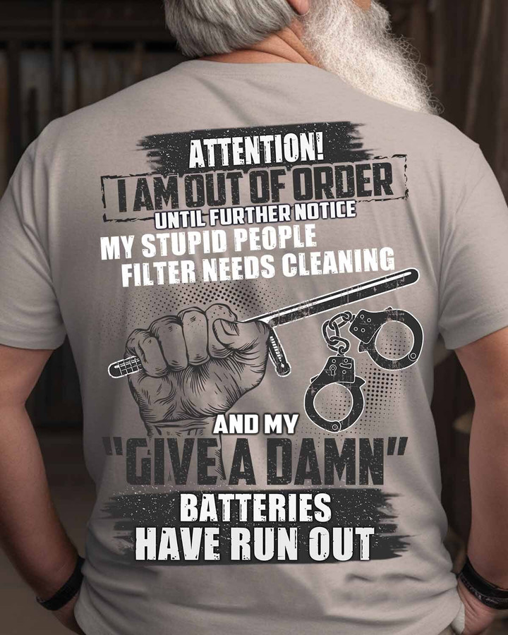 Awesome Correctional Officer -T-shirt-#F140224RUNOUT4BCOOFZ4