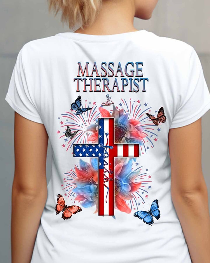Awesome Massage Therapist-T-shirt-#F160224FAICR1BMASSZ4