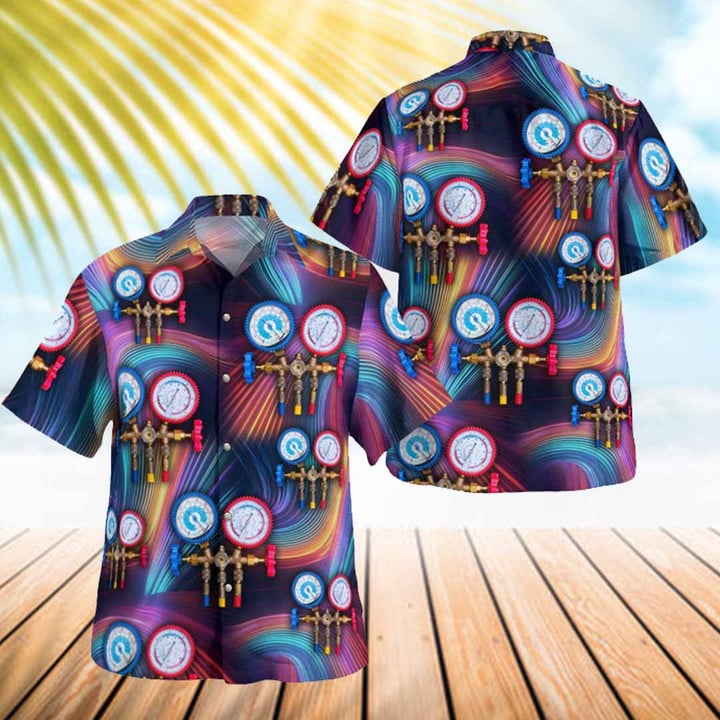 Awesome HVAC Tech-AOP Hawaii Shirt -#M140324HAWIN22BHVACZ7
