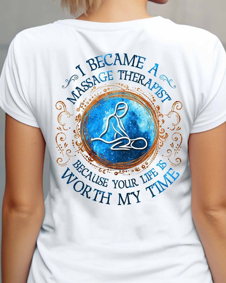 Awesome Massage Therapist-T-shirt-#F200324WORMY9BMASSZ4