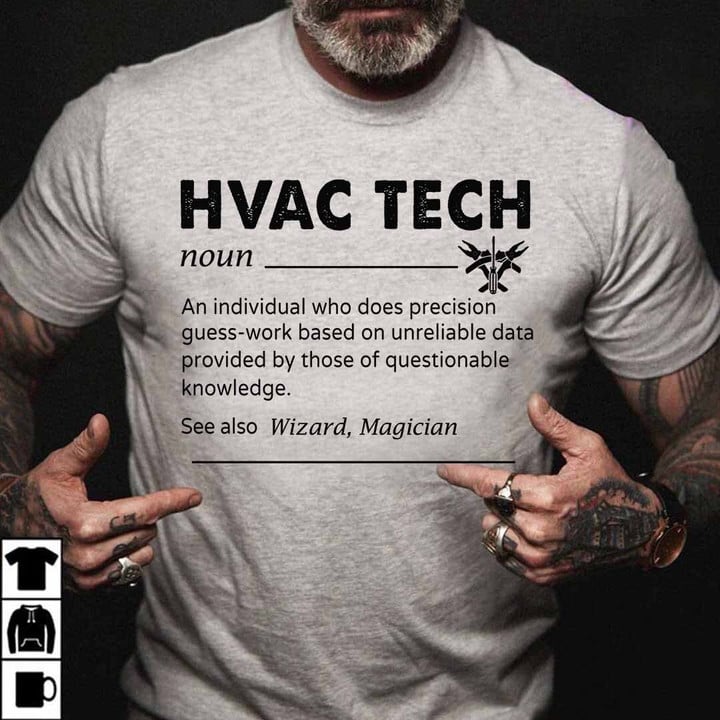 Awesome HVAC Tech-T- shirt-#M210324DATA10FHVACZ7