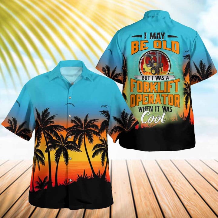 Awesome Forklift Operator-AOP Hawaii Shirt -#M270324WASCO10BFOOPZ6