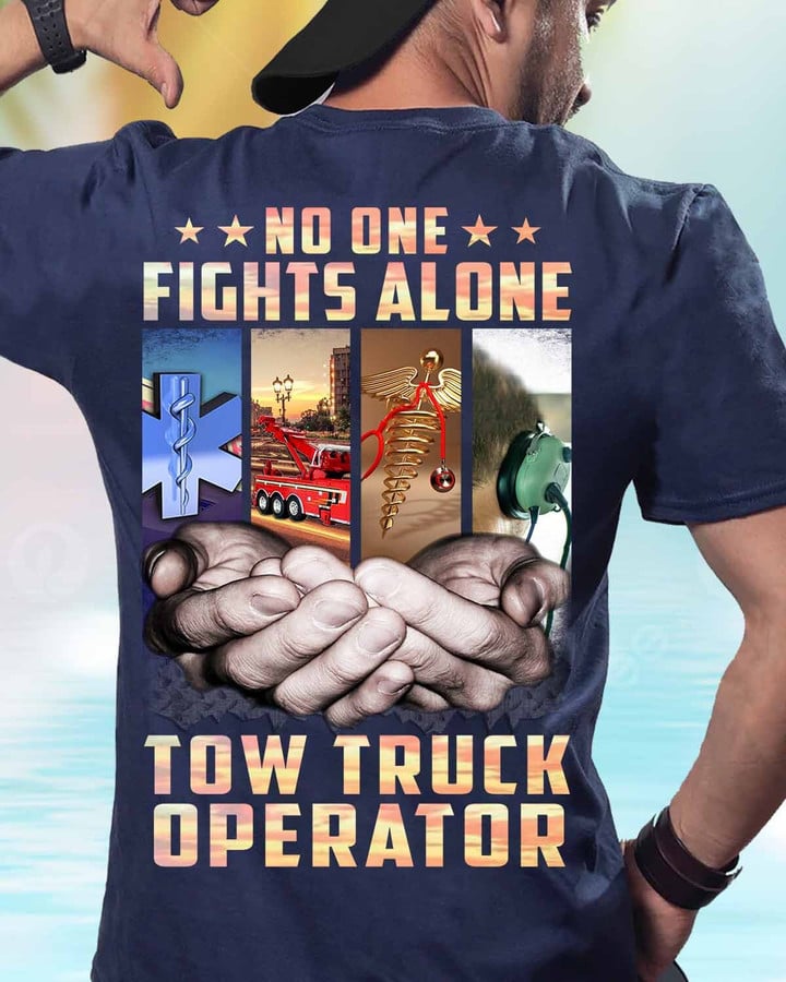 Awesome Tow Truck Operator -T-shirt-#M020424ONEFI11BTTOZ6