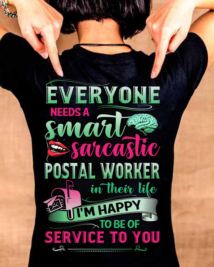 Awesome Postal Worker-T-shirt-#F060424SERTO6BPOWOZ4