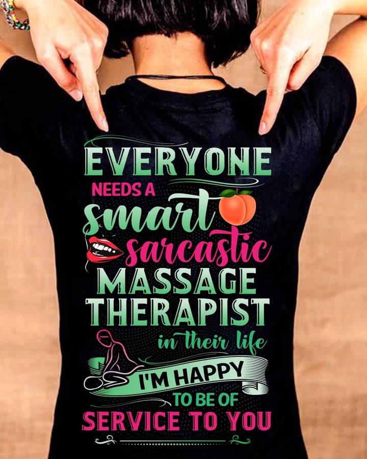 Awesome Massage Therapist-T-shirt-#F090424SERTO6BMASSZ4