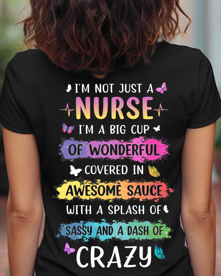 I am not just a Nurse-T-shirt-#F120424WOND12BNURSZ8