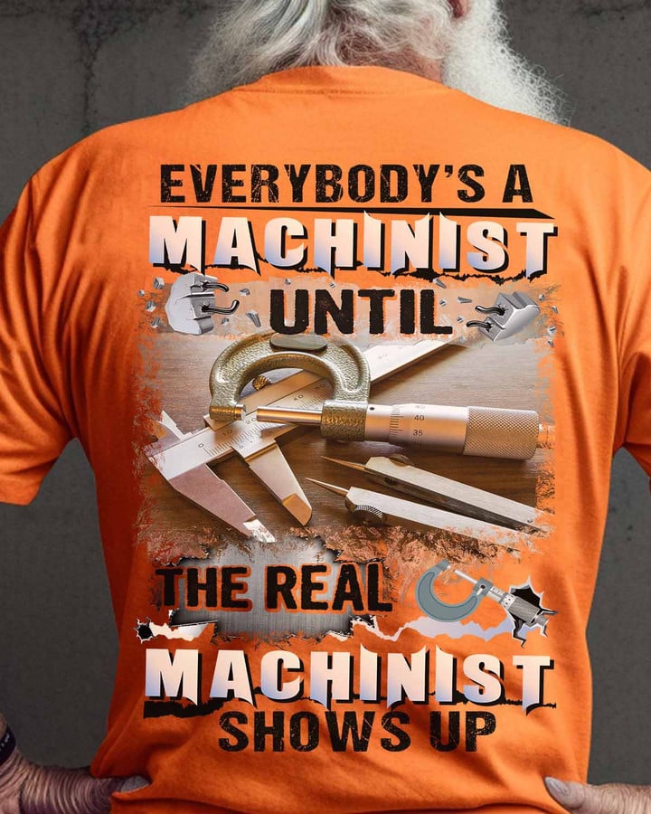 The Real Machinist Shows Up-T-shirt-#M130424SHOWS4BMACHZ6