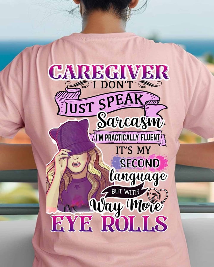 Awesome Caregiver-T-shirt-#F180424EYEROL1BCAREZ4