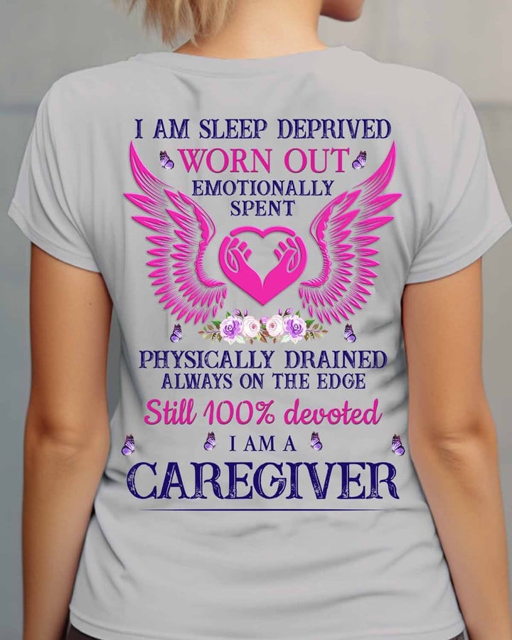 I am a Devoted Caregiver-T-shirt-#F190424DEVOT18BCAREZ4