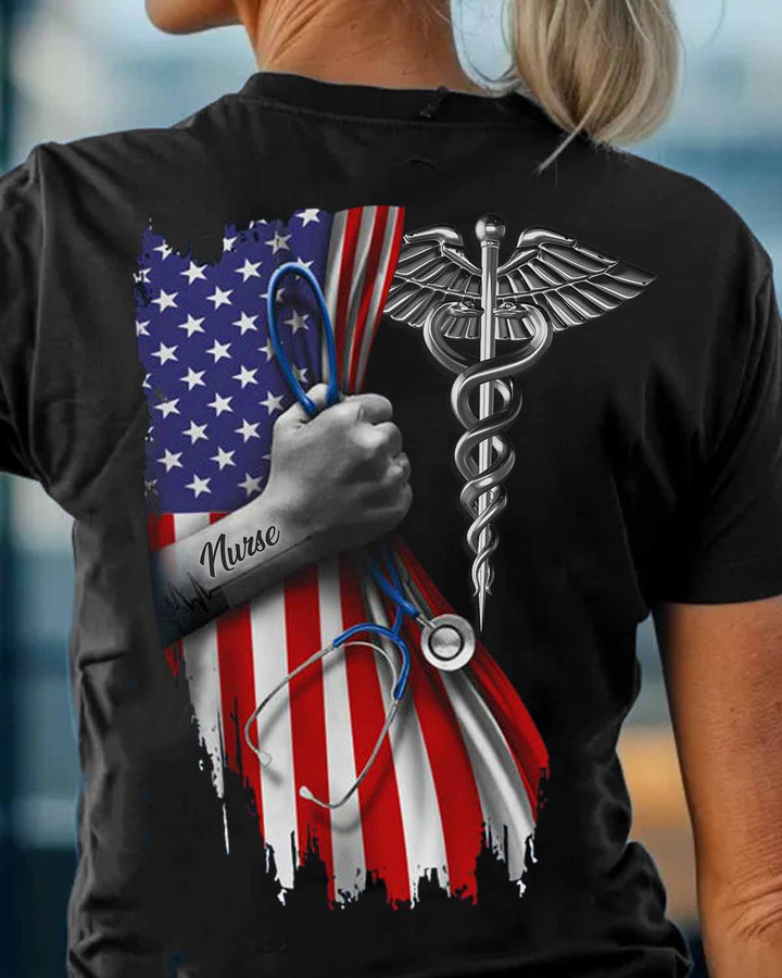 Proud Nurse-T-shirt-#F190424USFLA58BNURSZ8