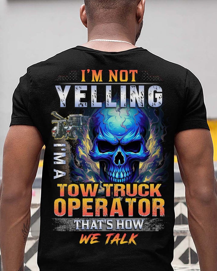 I am a Tow Truck Operator-T-shirt-#M200424YELIN15BTTOZ6