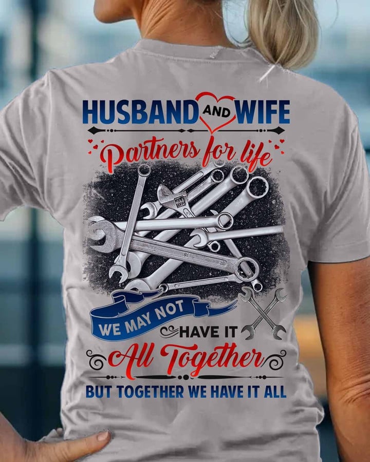 Awesome Mechanic's Wife -T-shirt-#M240424ALTOG1BMECHZ5