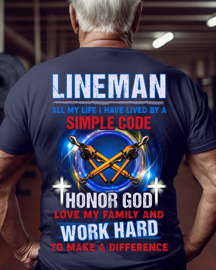 Awesome Lineman-T-shirt-#M250424SICODE6BLINEZ6