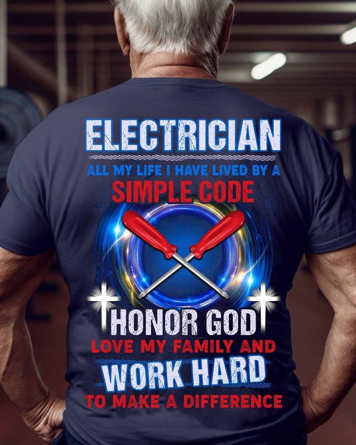 Awesome Electrician-T-shirt-#M250424SICODE6BELECZ6