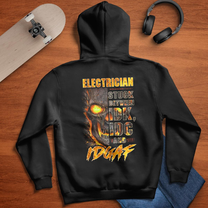 Awesome Electrician-Black -Electrician- Hoodie-#151122STUCK3BELECZ6