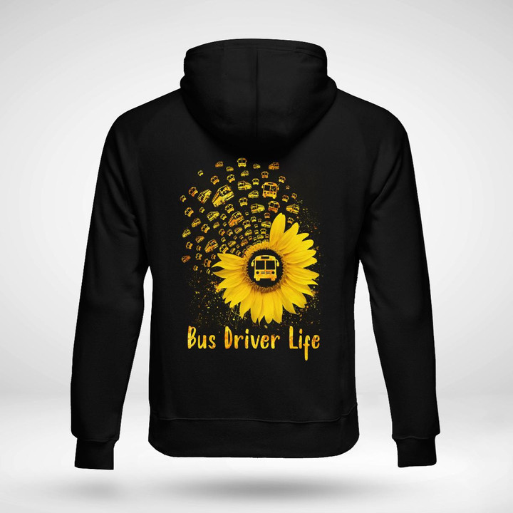 Awesome Bus Driver Life-Black-Bus Driver-Hoodie -#140123SUFLOG1BBUDRZ4
