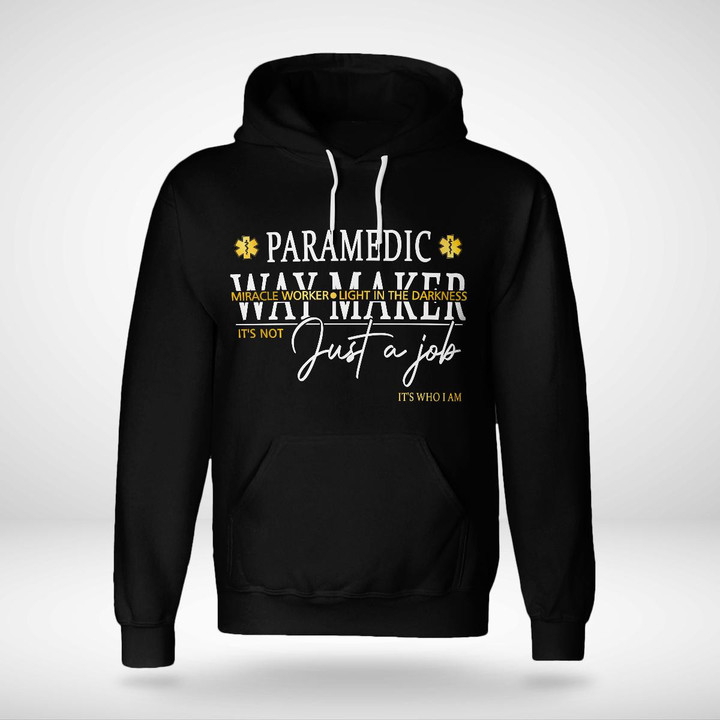 Paramedic Light in the darkness -Black -Paramedic- Hoodie -#271022DANES3FPARMZ4