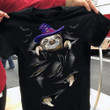 Sloth In Black Pocket Shirt Funny Animal Design T-Shirt Gift For Sloth Lovers