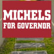 Michels For Governor Yard Sign Vote Tim Michels For Governor Political Yard Sign Merch