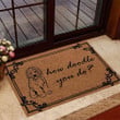 Poodle How Doodle You Do Doormat Funny Sayings Themed Gifts For Poodle Lovers