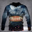 Ghosts Happy Halloween Hoodie Funny Halloween Holiday Clothing Gift For Boyfriend