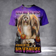 Never Mind The Witch Beware Of The Havanese 3D Shirt Cute Halloween T-Shirt Dog Owners Gift