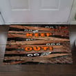 Keep Out Doormat Funny Design Halloween Front Door Mat House Decor
