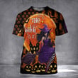 The Witch Is In Halloween Shirt 3D Pumpkin Happy Halloween Witches Shirt