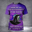 Home Of The Descendants Of The Witches Halloween 3D T-Shirt Witchy Wiccan Shirt Gifts