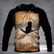 Black Cat Come Fly With Me Happy Halloween Hoodie Funny Cat Halloween Hoodie For Cat Lovers