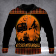 Camping Witches With Hitches Halloween Hoodie Funny Halloween Camper Clothing Mens Gift