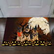 German Shepherd Halloween Doormat Halloween House Decorations Inside Gifts For Dog Owners