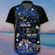 Thin Blue Line Back The Blue Hawaii Shirt 2022 Halloween Mens Shirts Gifts For Police
