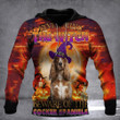 Never Mind The Witch Beware Of The Cocker Spaniels 3D Halloween Hoodie Dog Owner Gifts