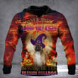 Never Mind The Witch Beware Of The French Bulldog Hoodie Dog Owner Halloween Clothing