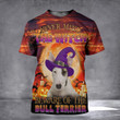 Never Mind The Witch Beware Of The Bull Terrier Dog Halloween Shirt Bull Terrier Merchandise